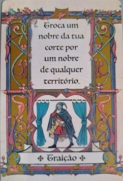 O Rei Morreu: Traição – carta promo