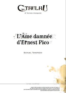 L'Âme damnée d'Ernest Pico