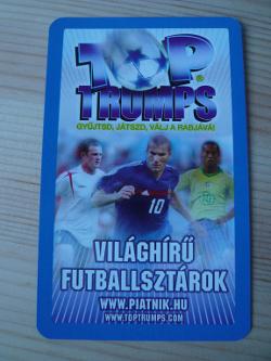 Top Trumps: Világhírű Futballsztárok