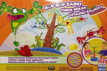 Hop hop żabki: Fürge békák – Létající žabičky