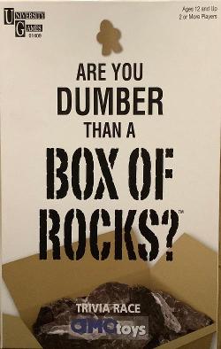 Are You Dumber Than a Box of Rocks?