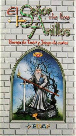 El Señor de los Anillos. Baraja de Tarot, juego de cartas y libro