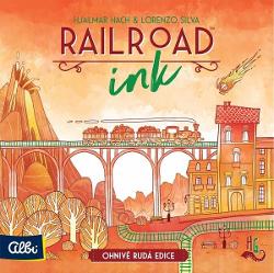 Railroad Ink: Ohnivě rudá edice