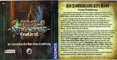 Kingsport Festival: Der Schreckliche Alte Mann Promo-Erweiterung