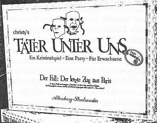 Täter unter uns: Der letzte Zug aus Paris