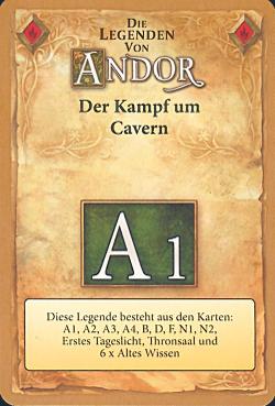 Die Legenden von Andor: Der Kampf um Cavern