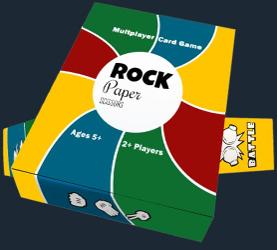 Rock Paper Scissors Card Game