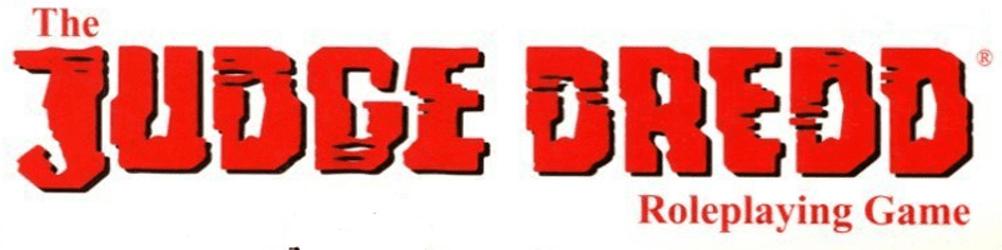 The Judge Dredd Roleplaying Game (Mongoose)