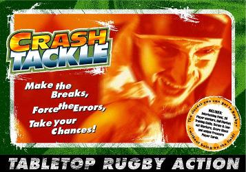 Crash Tackle Rugby Board Game