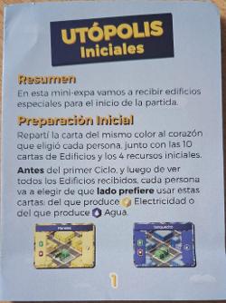 Utópolis: Iniciales