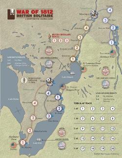 War of 1812: British Solitaire