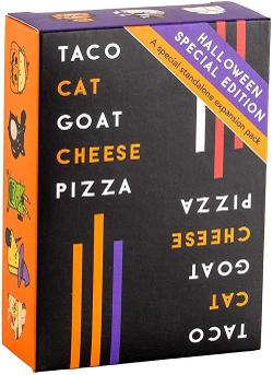 Taco Cat Goat Cheese Pizza: Halloween Special Edition
