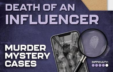 Murder Mystery Cases: Death of an Influencer