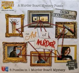 Murder Mystery Party Case File Puzzles: The Art of Murder