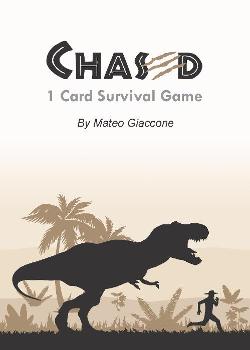 Chased: 1 card survival game with dinosaurs