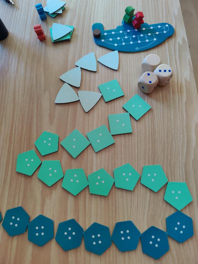 Deep Sea Adventure on the table, photo by Fran Loga