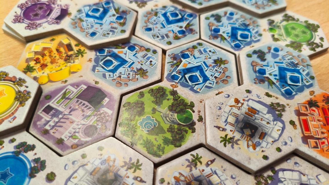 Akropolis på bordet, bilde av Mochilo