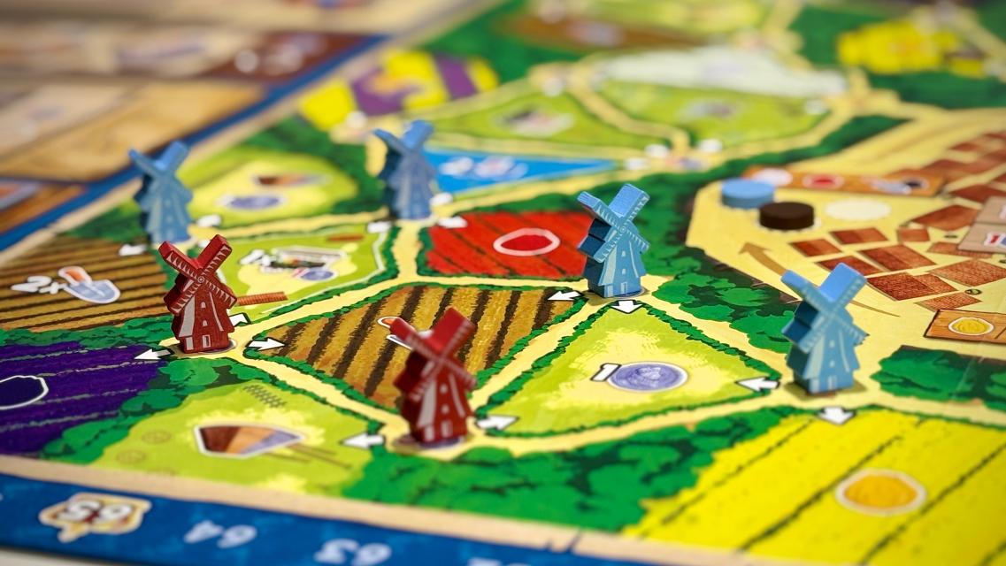 Windmill Valley på bordet, bilde av Dídac