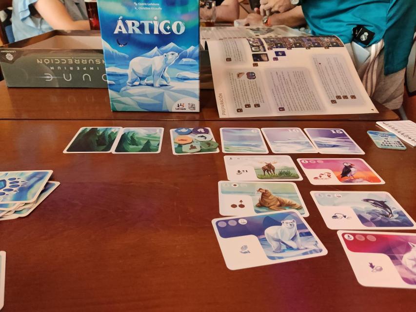 Arctic on the table, photo by Amy