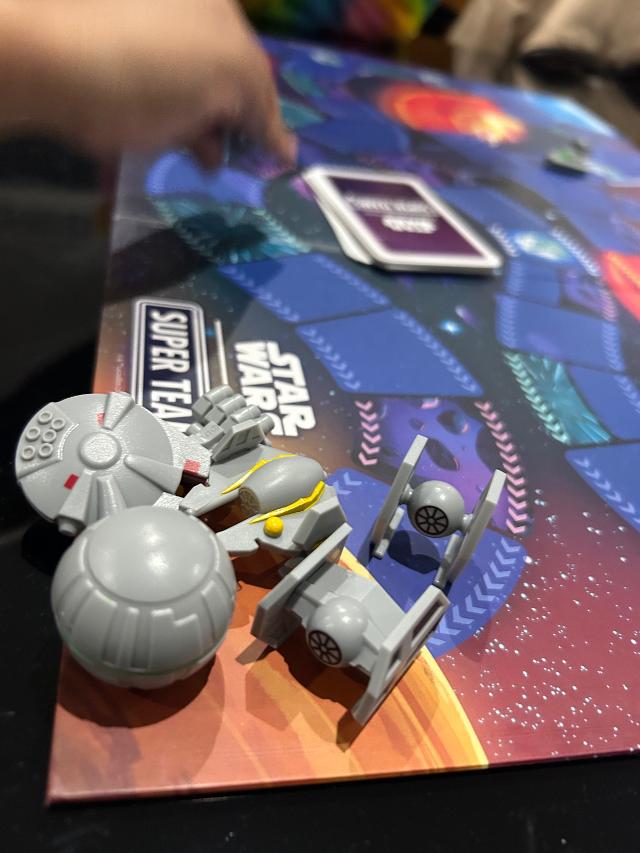 Star Wars: Super Teams on the table, photo by David