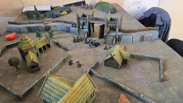 Middle-Earth Strategy Battle Game: Rules Manual on the table, photo by Jozef Hudacek
