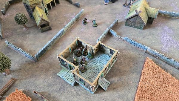 Middle-Earth Strategy Battle Game: Rules Manual on the table, photo by Jozef Hudacek