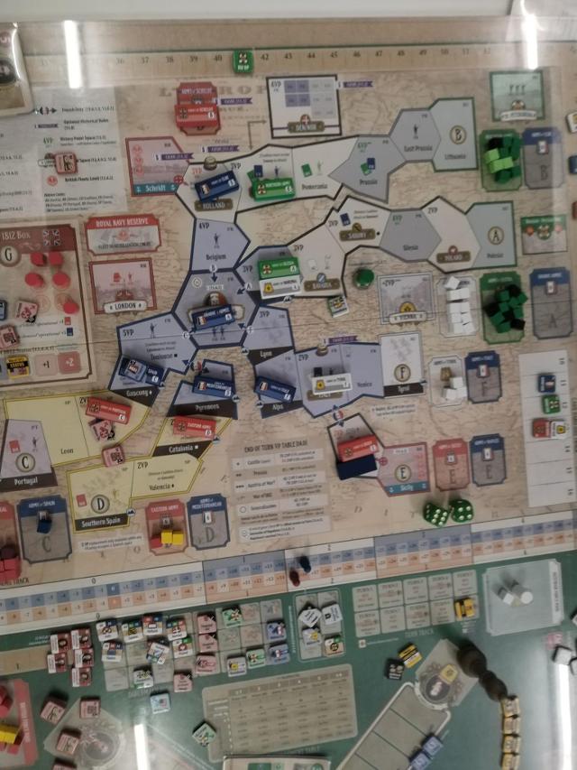 Congress of Vienna on the table, photo by Sergi_