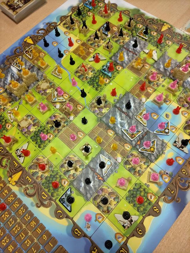 Bunny Kingdom sul tavolo, foto di Amy
