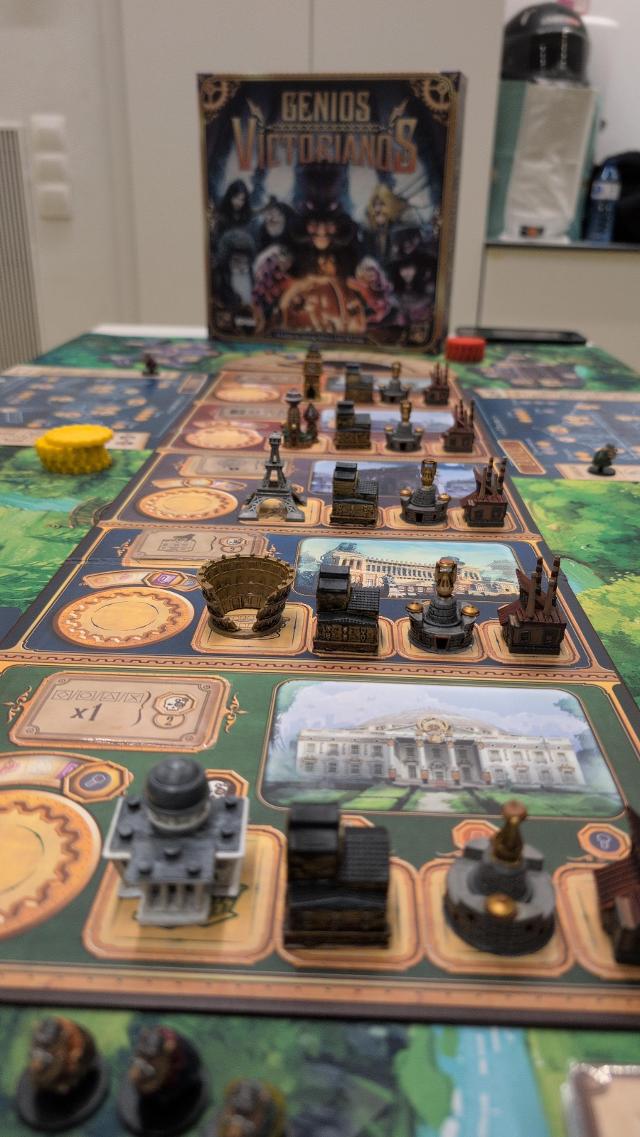 Victorian Masterminds on the table, photo by Ivan Sanchez