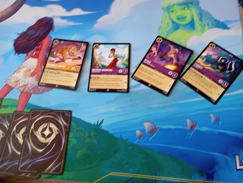 Disney Lorcana on the table, photo by Alejandro Bethencourt