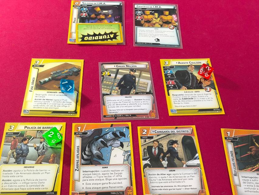 Marvel Champions: El Juego de Cartas sobre la taula, foto de Heldisil