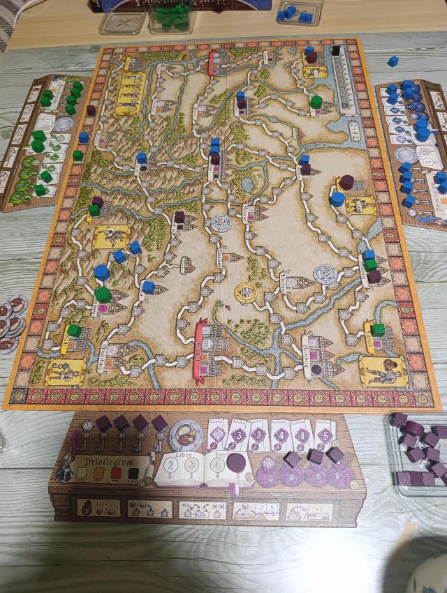 Hansa Teutonica sobre la taula, foto de Japydance