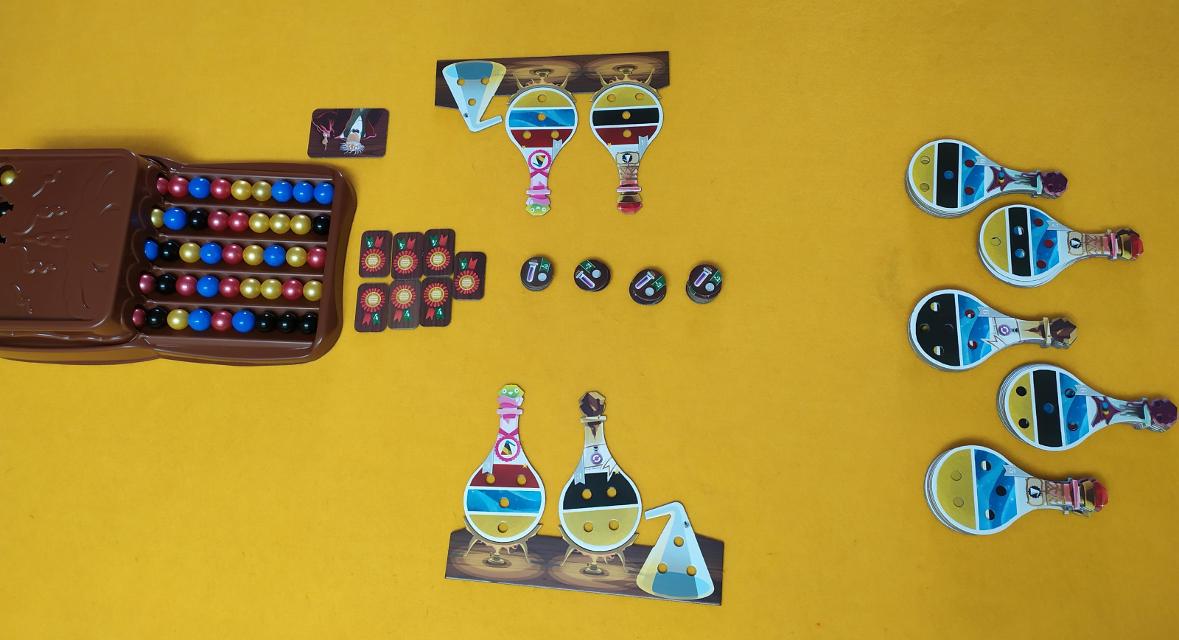Potion Explosion på bordet, bilde av Daniel