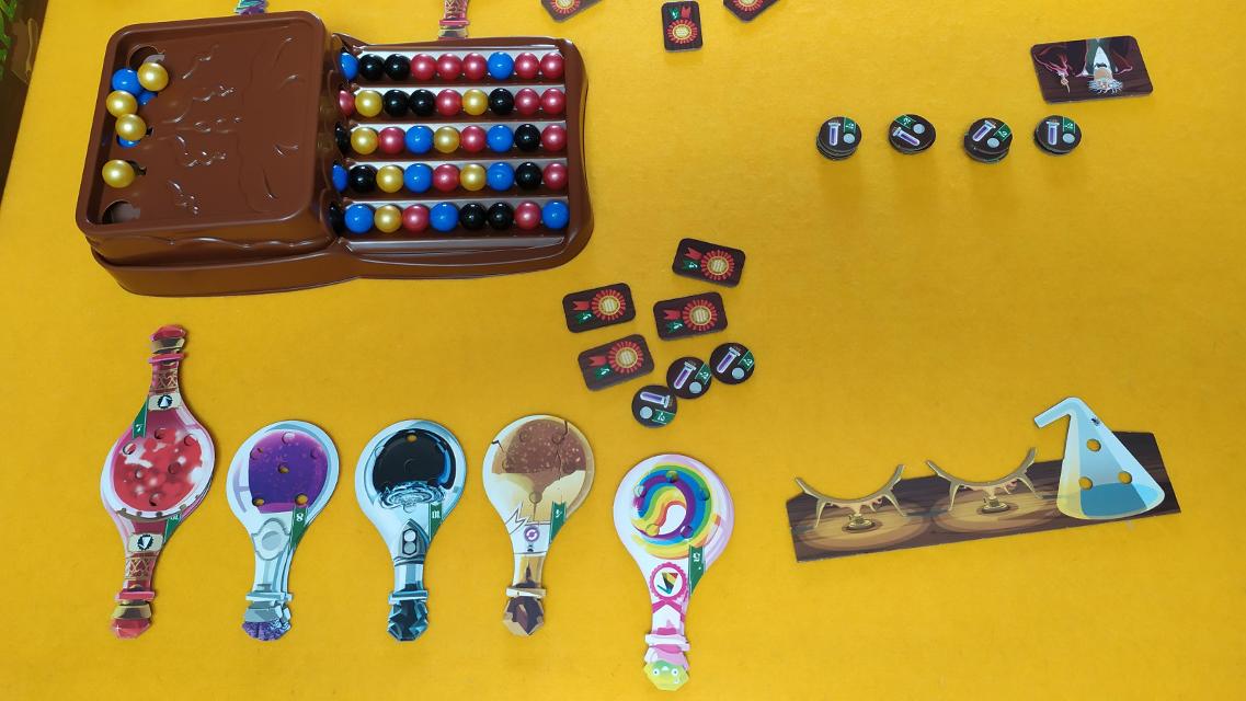 Potion Explosion på bordet, bilde av Daniel