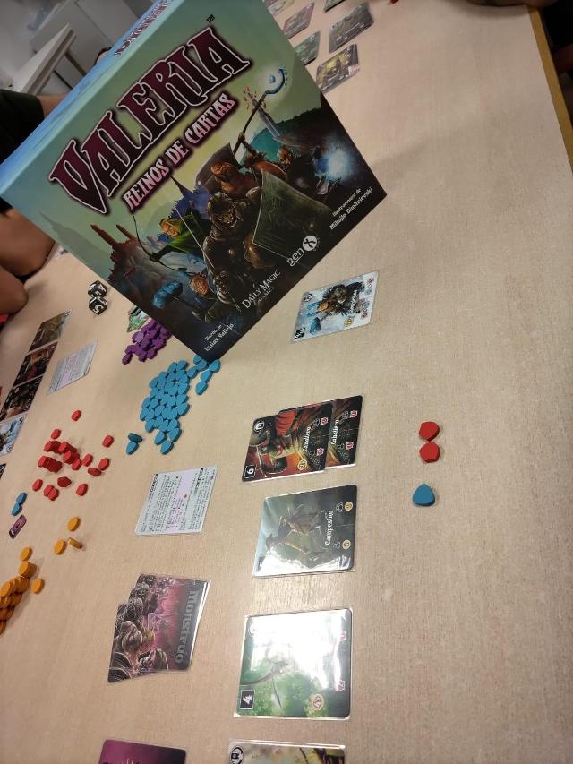 Valeria: Card Kingdoms on the table, photo by Amy