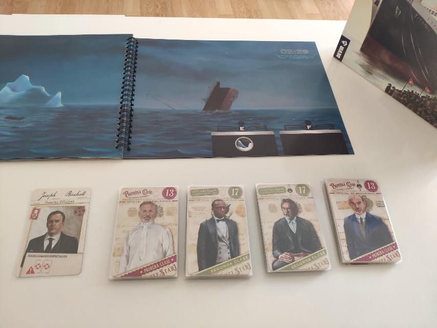 SOS Titanic on the table, photo by Cris