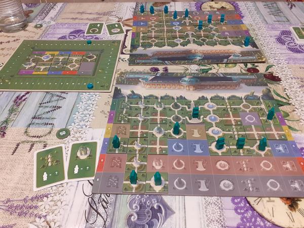 Sanssouci on the table, photo by Raúl