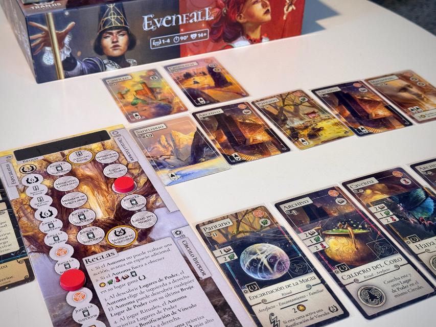 Evenfall on the table, photo by Dídac