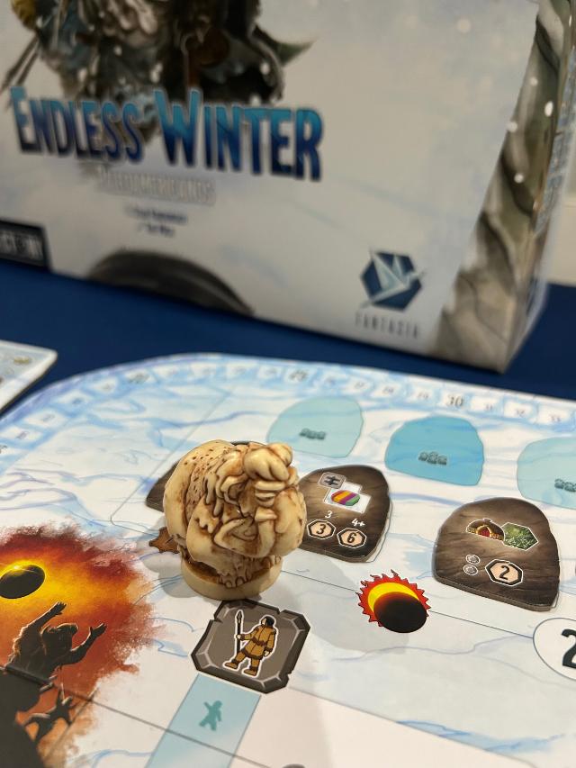 Endless Winter: Paleoamericans on the table, photo by David
