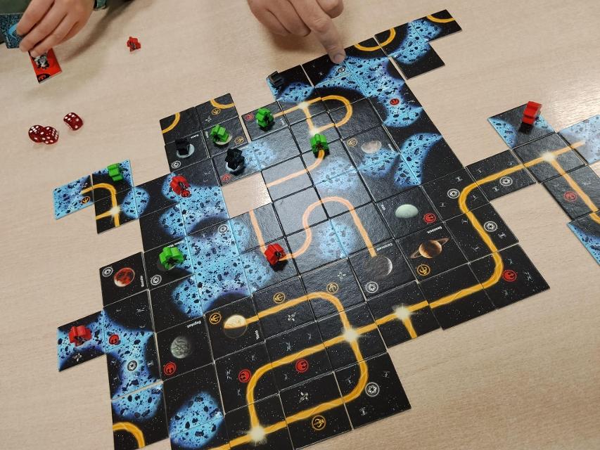 Carcassonne: Star Wars sobre la taula, foto de Amy