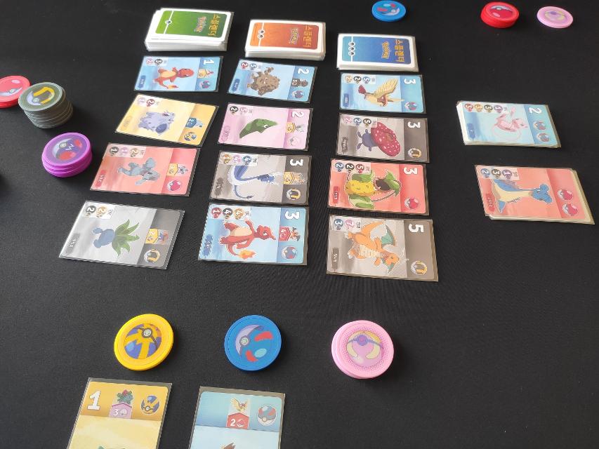 스플렌더: Pokémon (Splendor: Pokémon) på bordet, bilde av Mario Estruch