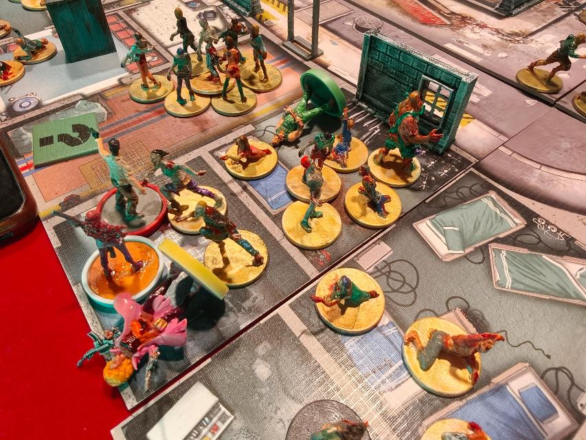 Zombicide Season 3: Rue Morgue on the table, photo by Josele