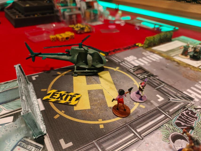 Zombicide Season 3: Rue Morgue on the table, photo by Josele