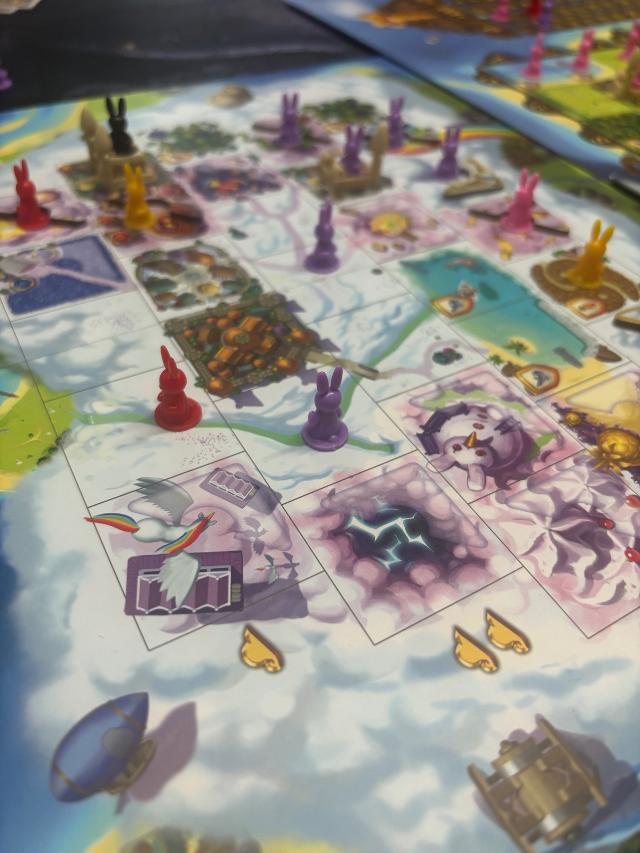 Bunny Kingdom sul tavolo, foto di Alba Lo