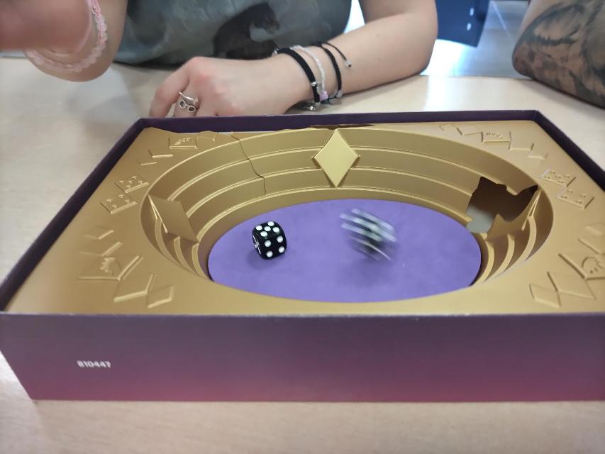 Strike on the table, photo by Amy
