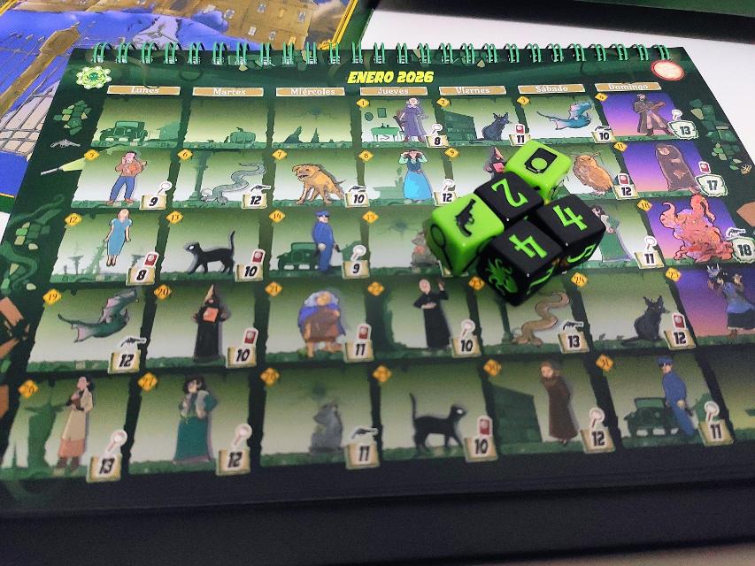 365 Adventures: Cthulhu 1926 on the table, photo by Mario Estruch