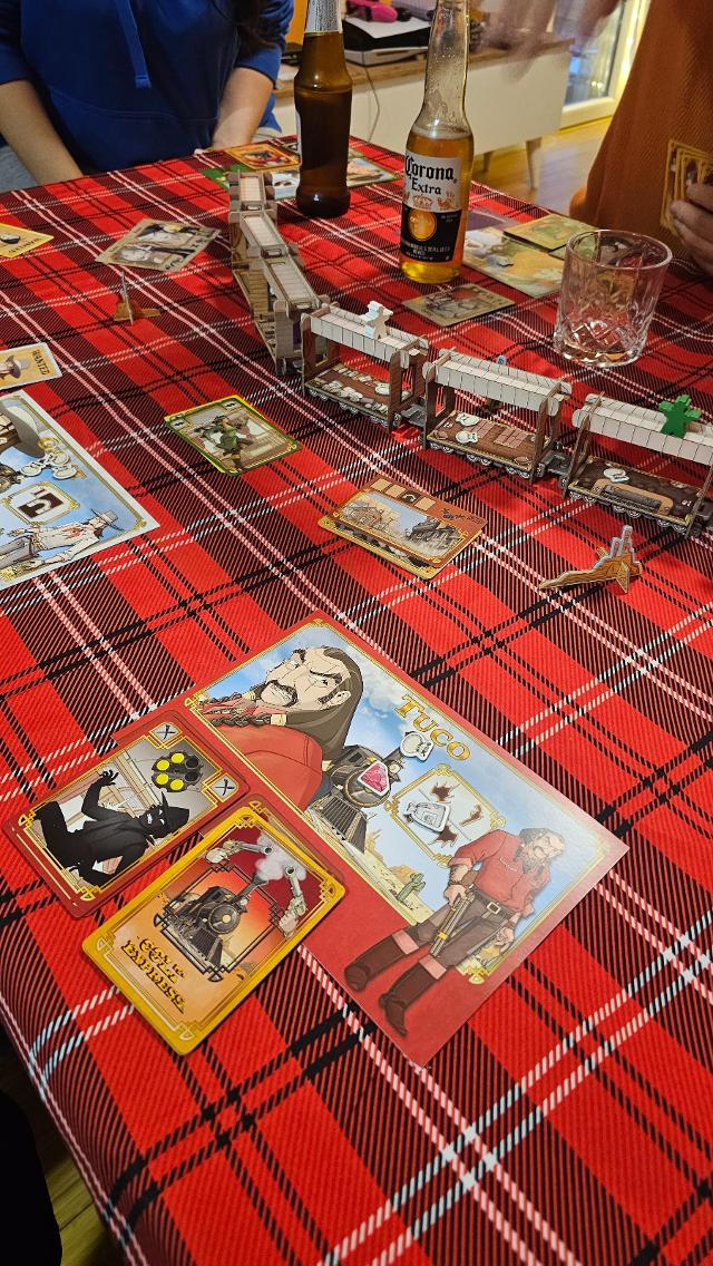 Colt Express: Big Box on the table, photo by Gent Canaj