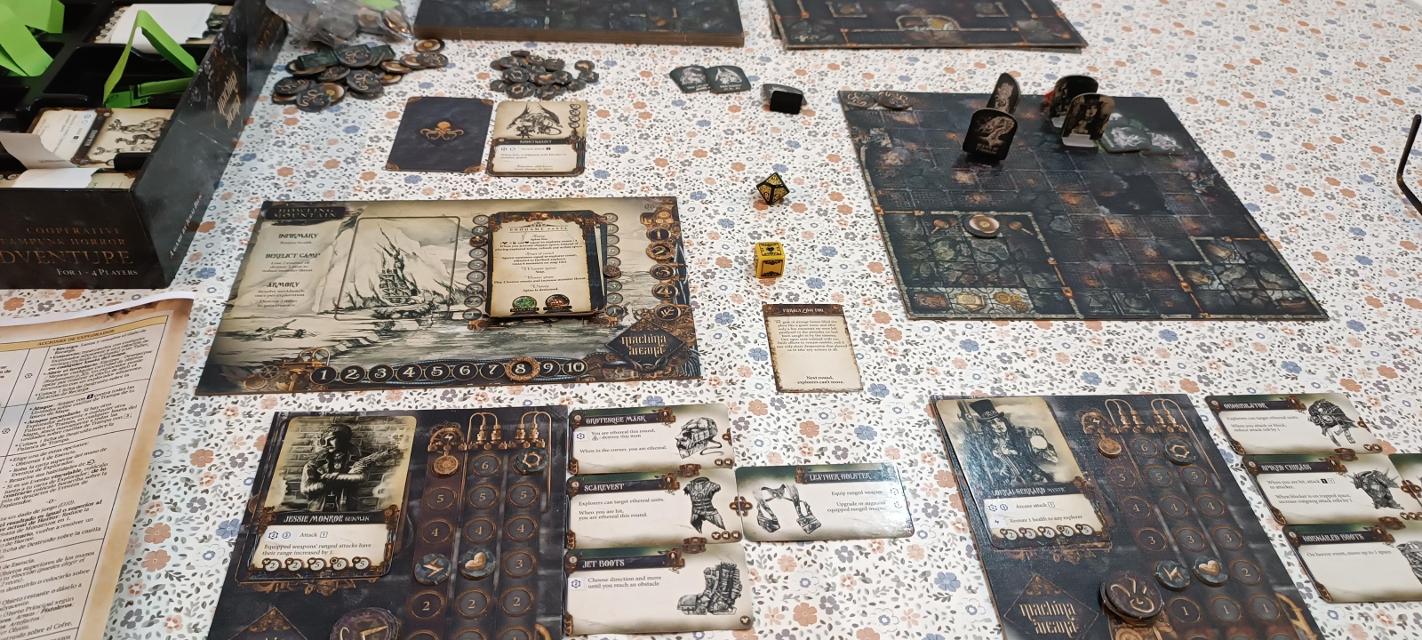 Machina Arcana na stole, foto: Viafora - Francesc