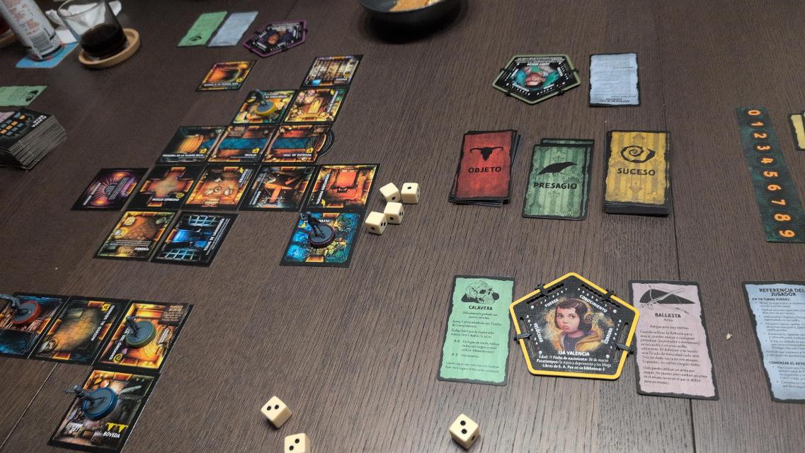 Betrayal at House on the Hill on the table, photo by Ivan Sanchez
