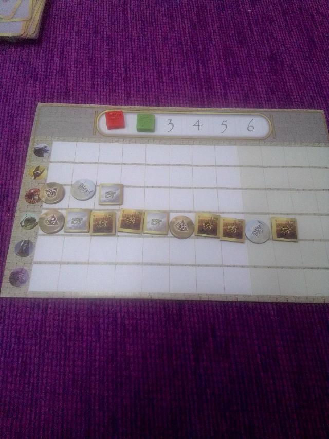 Kemet: Blood and Sand on the table, photo by Carlos